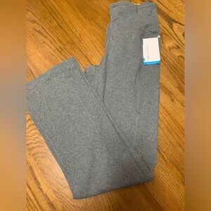 Marika Gray Shape Enhancing Flared Leggings Workout Pants Size M NWT